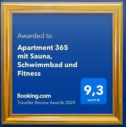 365 Mit Sauna, Schwimmbad Und Fitness Apartmán *